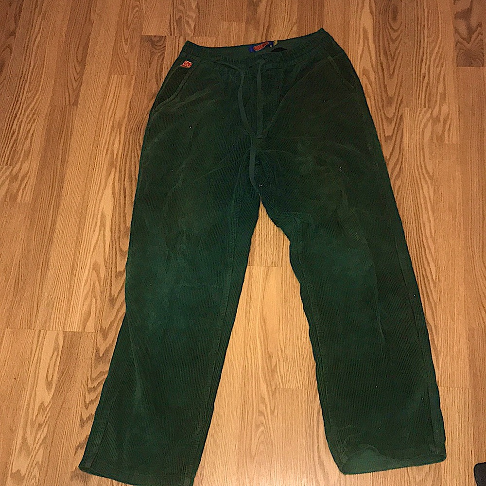 Empyre green courduroy